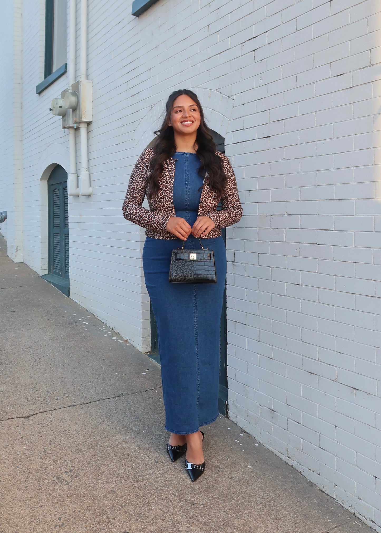 Leopard Print Cardigan