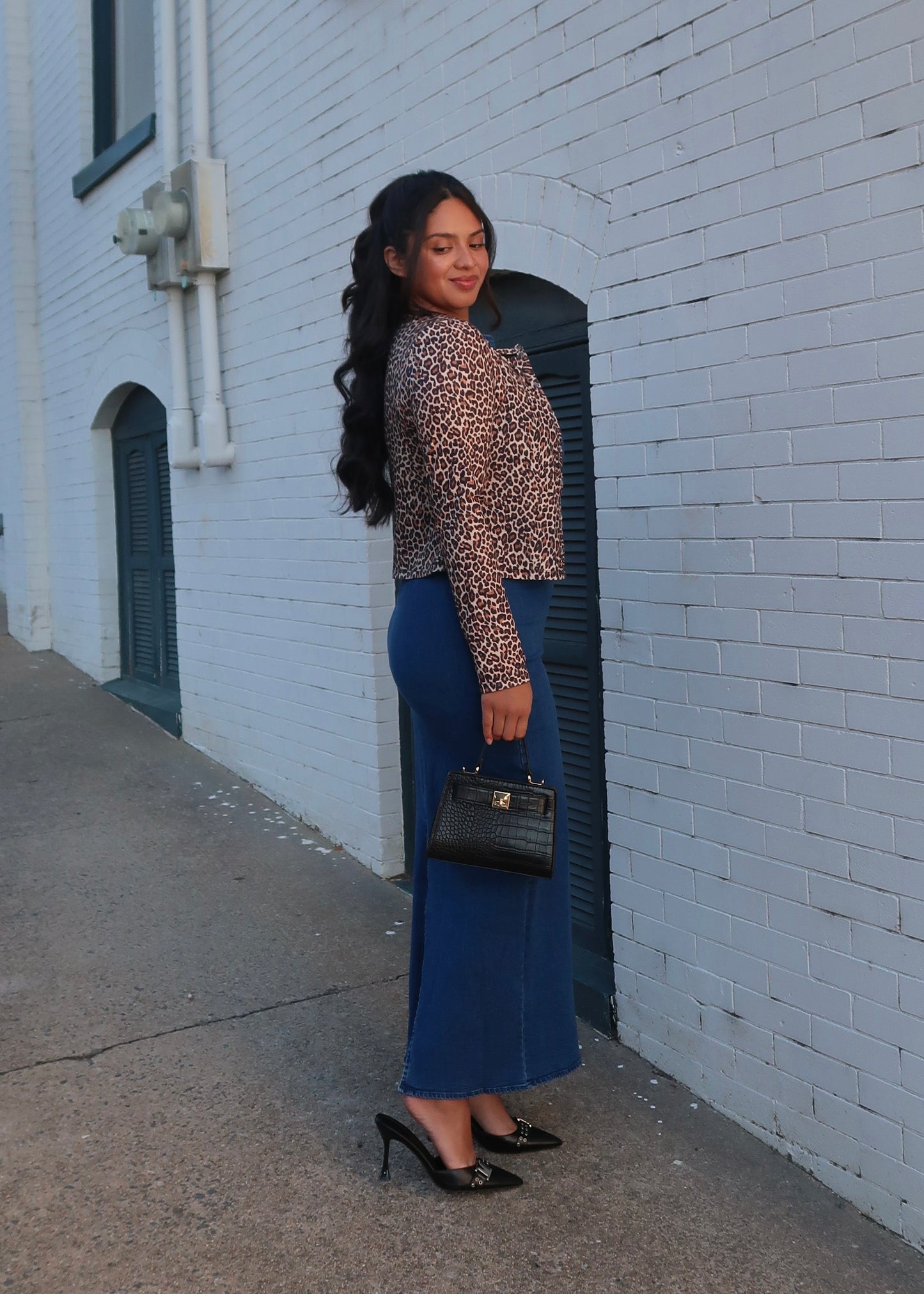 Leopard Print Cardigan