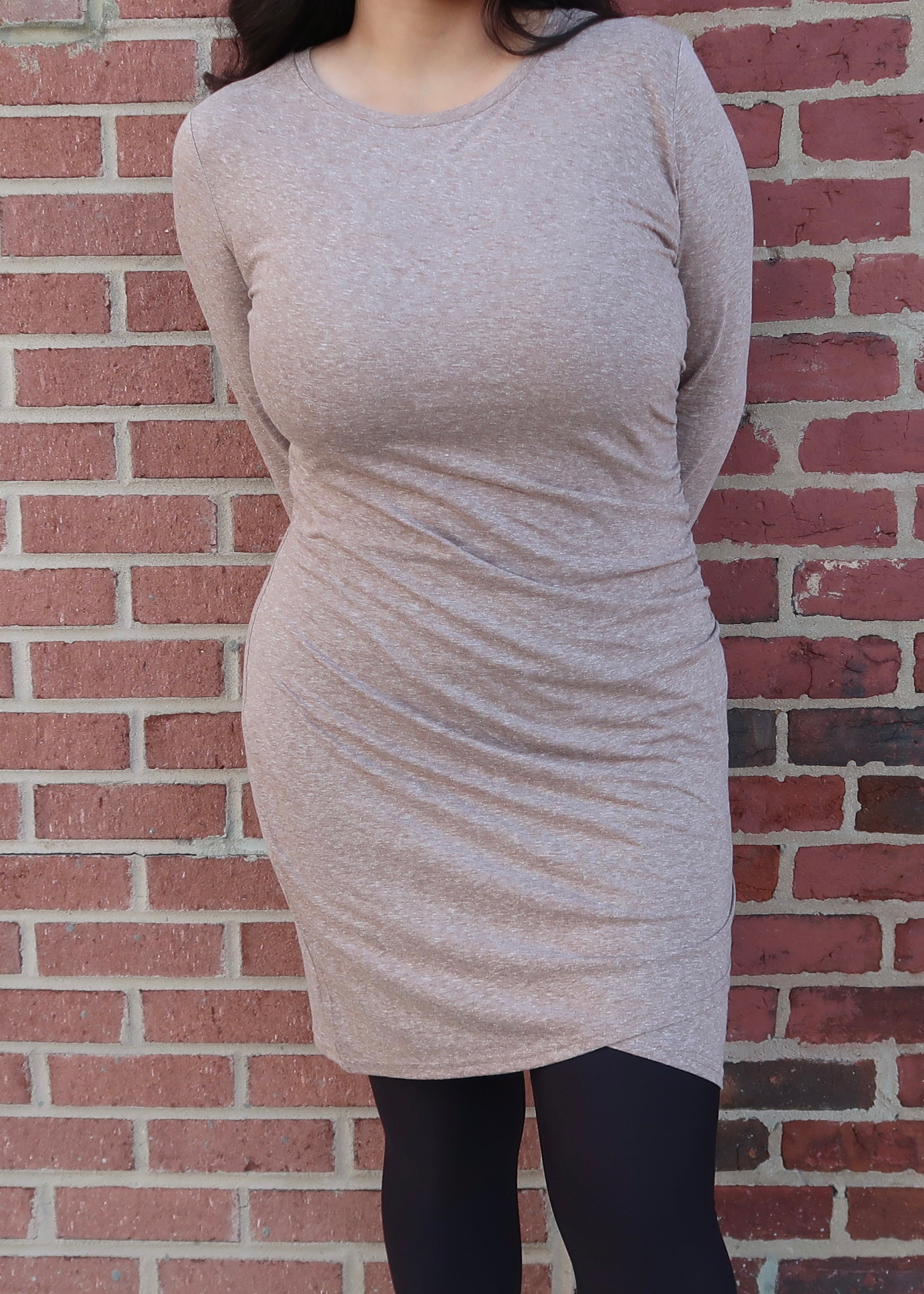 Kya Long Top - Brown