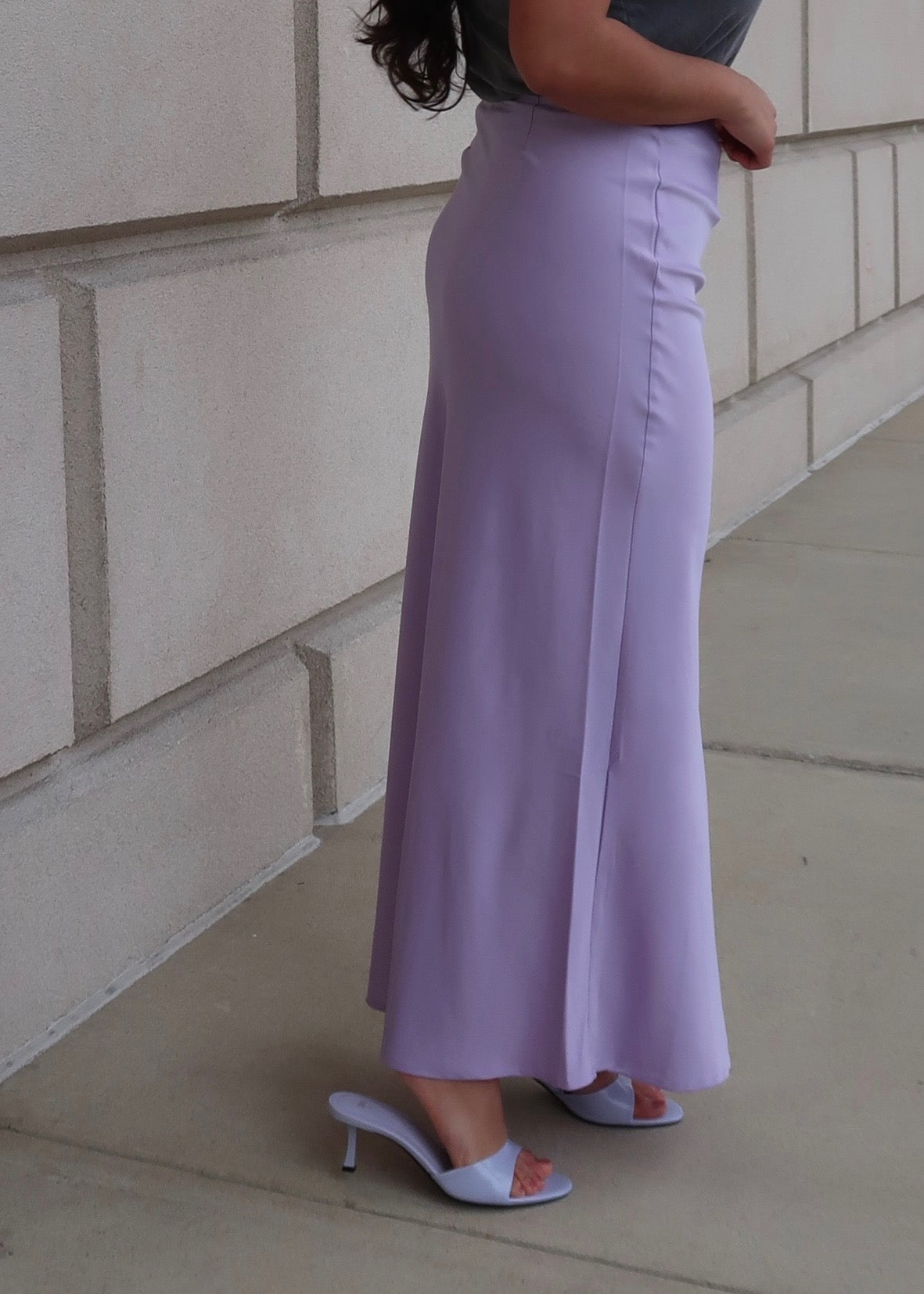 Lilac maxi skirt hotsell