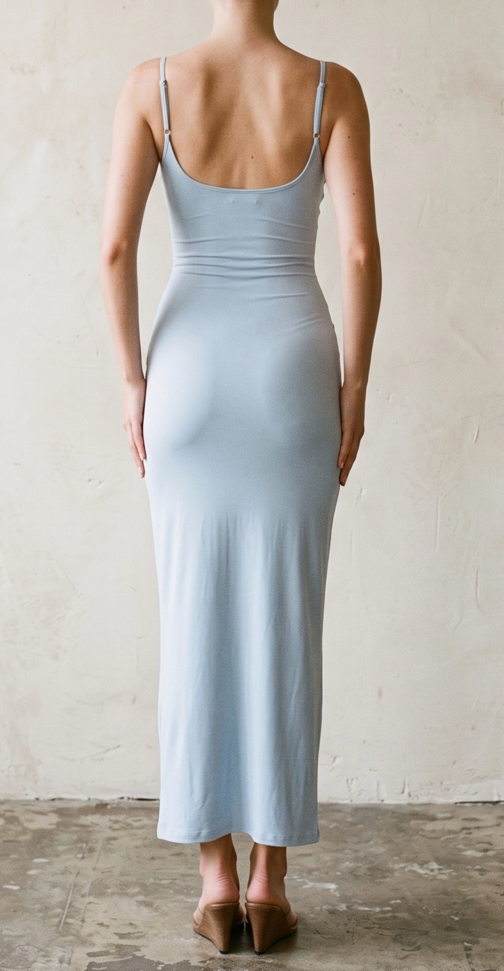Ice Blue Bodycon Dress